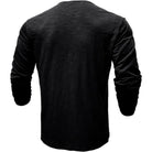 Long Sleeve T-Shirt - Men's Casual Plain Buttoned Up Henley Shirt-Shirt-Chaps of London-Chaps of London