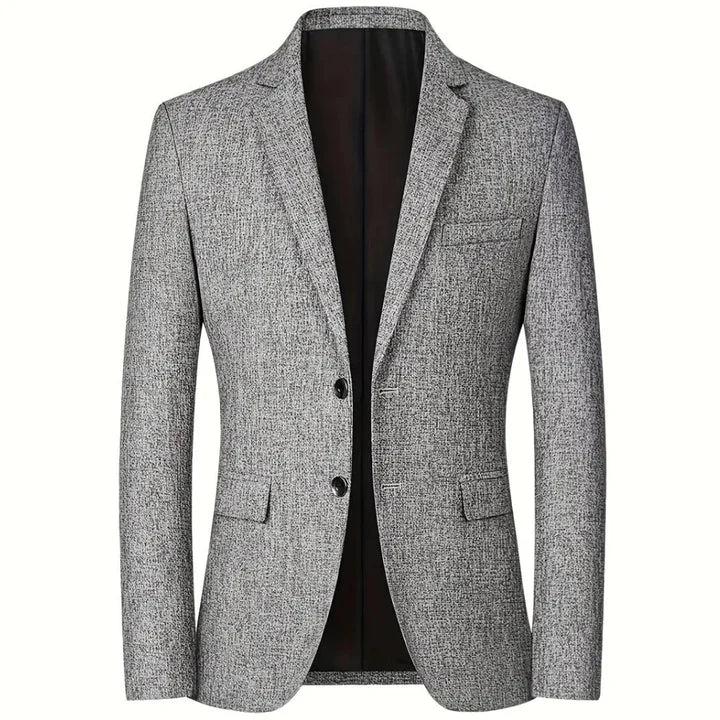 Men's Blazer | Tailored | Single Breasted | Suit Jacket | Suit Blazer-Chaps of London-Grey-XS-Chaps of London