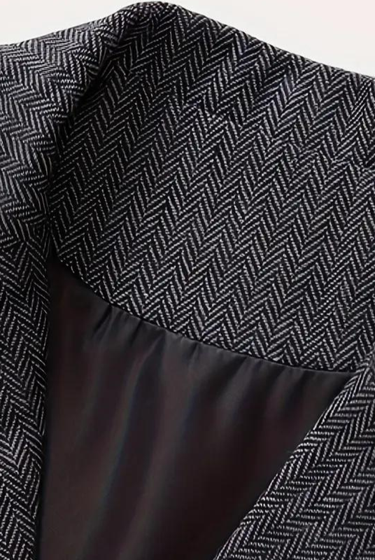 Men's Elegant Lapel Vest-Tops-Chaps of London-Chaps of London