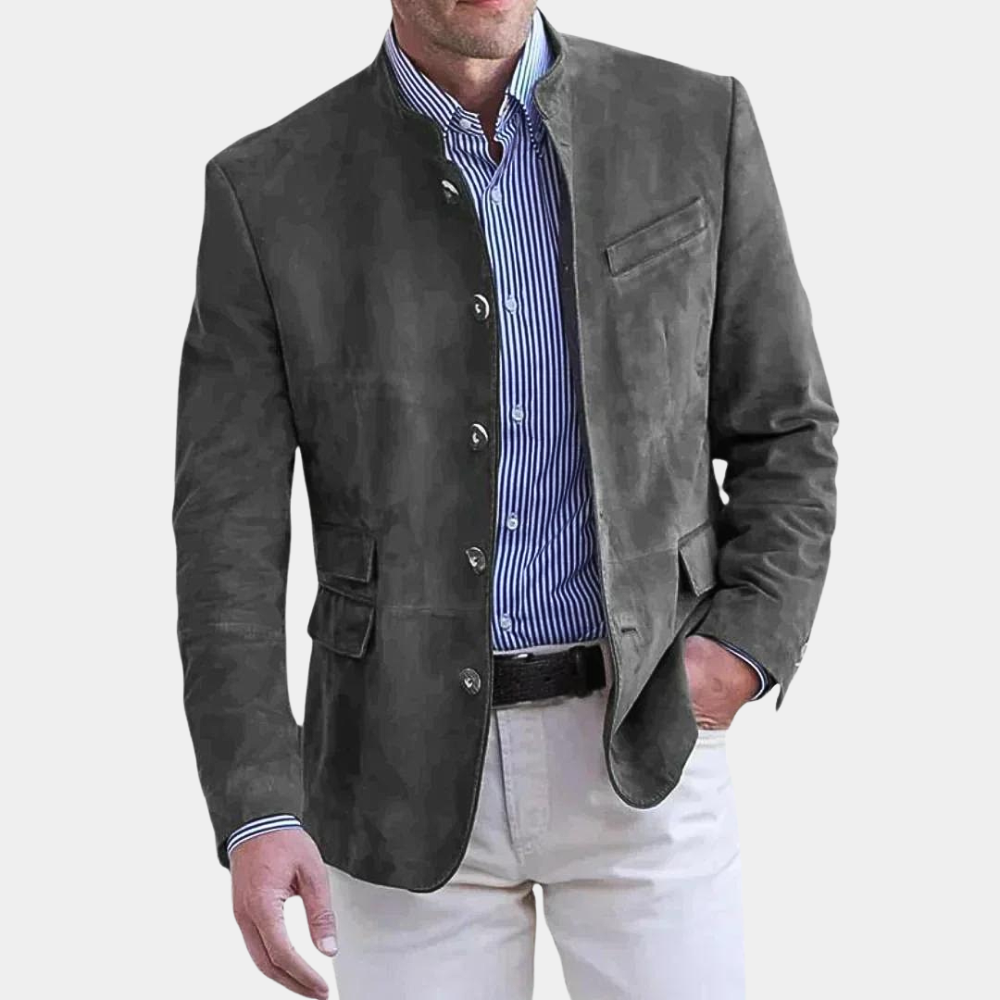 Men's Jacket | Business Casual | Single Breasted | Blazer Jacket | Men's Blazer-Men Winter Jacket-Chaps of London-Chaps of London