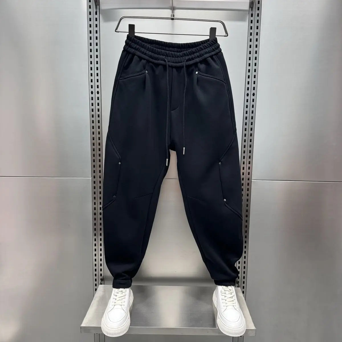 Men's Joggers | Comfy | Elastic Waist | Baggy Joggers | Sweatpants-Men's Joggers-Chaps of London-Chaps of London