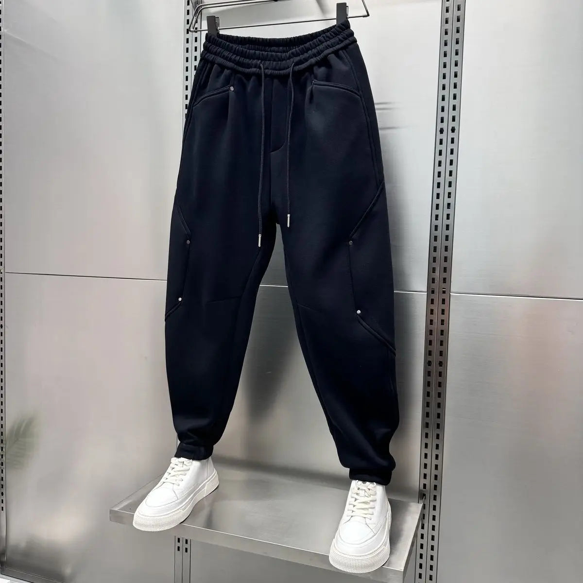 Men's Joggers | Comfy | Elastic Waist | Baggy Joggers | Sweatpants-Men's Joggers-Chaps of London-Chaps of London