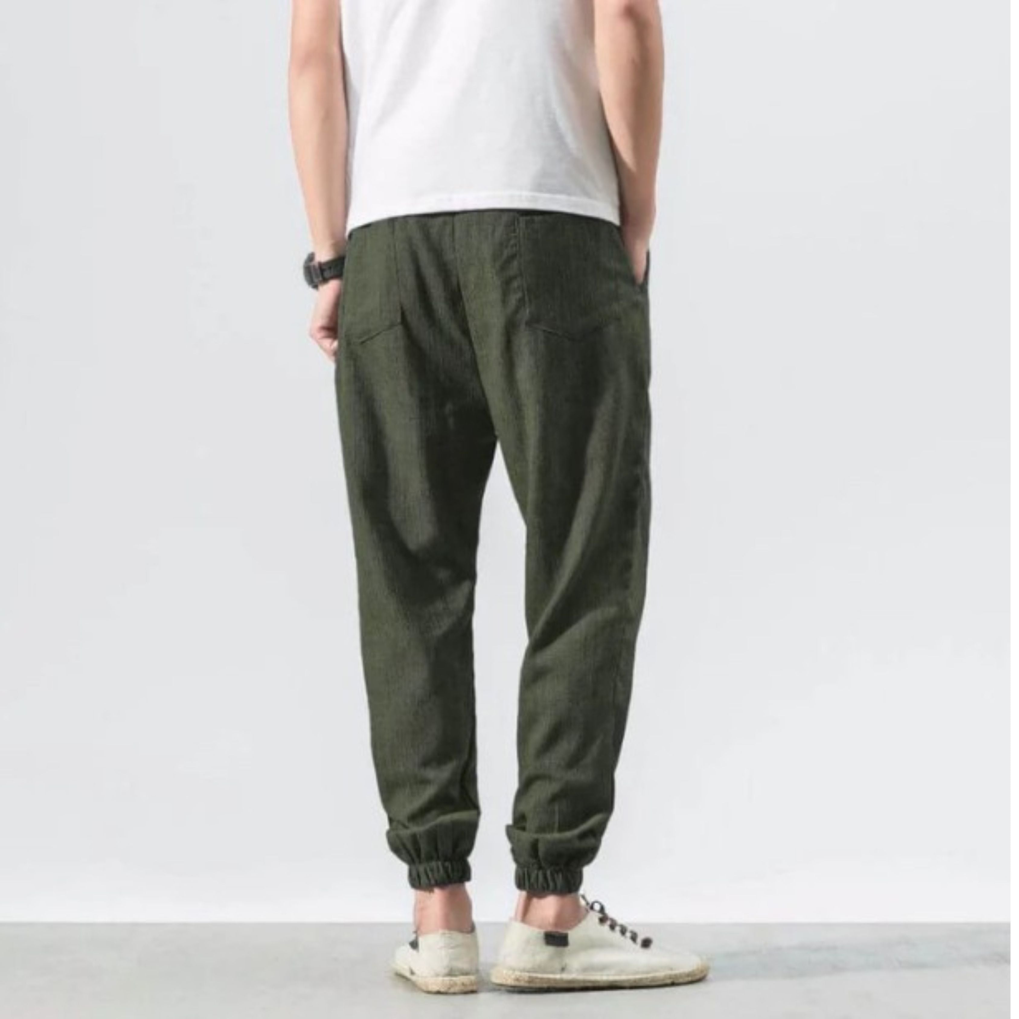 Men's Joggers - Leisure - Lightweight - Drawstring Pants - Men's Pants-Chaps of London-Chaps of London