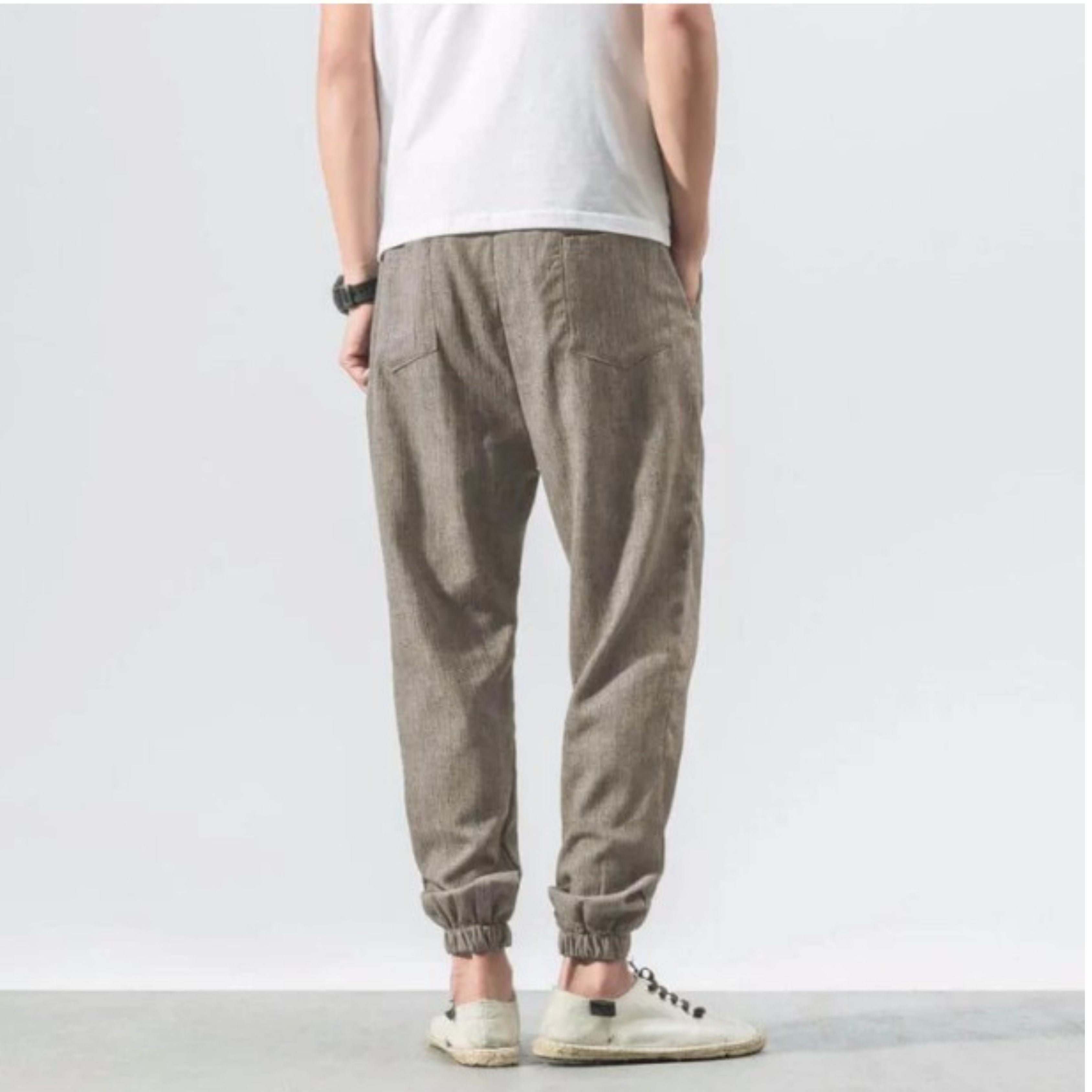 Men's Joggers - Leisure - Lightweight - Drawstring Pants - Men's Pants-Chaps of London-Chaps of London