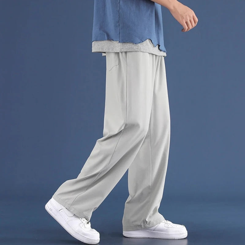 Men's Pants | Casual | Loose Fit | Straight Leg Pants | Wide Leg Joggers-Chaps of London-Chaps of London