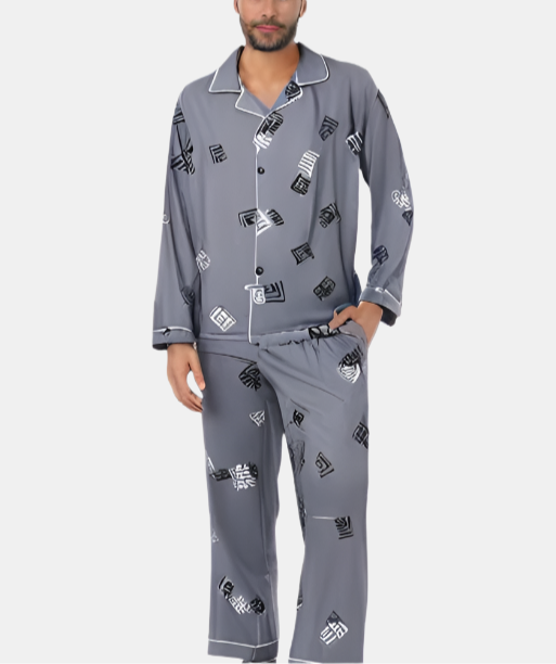 Men's Pyjama | Long Sleeve | Long Pants | Pajama Set | Men's PJS-Men's Pajama Set-Chaps of London-Chaps of London