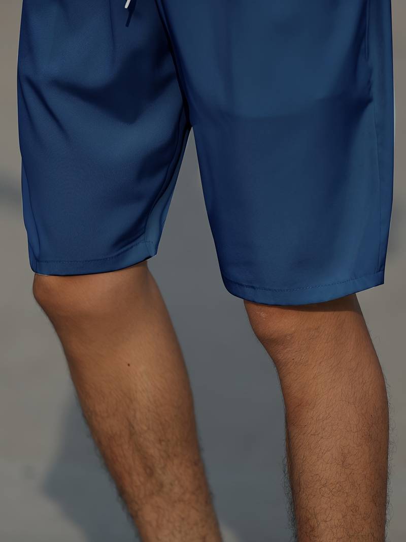 Men's Shorts - Casual Drawstring Long Summer Shorts for Men-Shorts-Chaps of London-Chaps of London