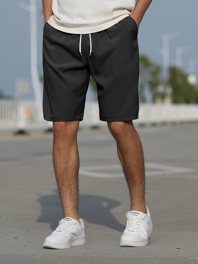 Men's Shorts - Casual Drawstring Long Summer Shorts for Men-Shorts-Chaps of London-Chaps of London
