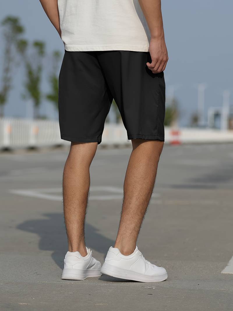 Men's Shorts - Casual Drawstring Long Summer Shorts for Men-Shorts-Chaps of London-Chaps of London