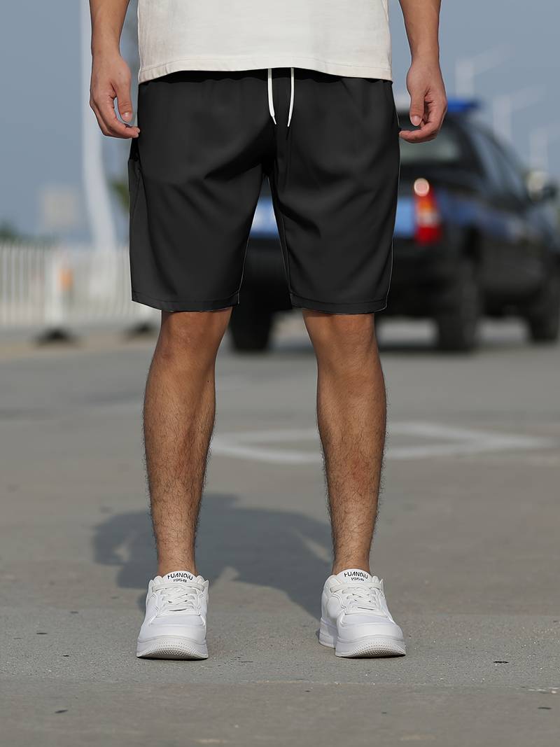 Men's Shorts - Casual Drawstring Long Summer Shorts for Men-Shorts-Chaps of London-Chaps of London