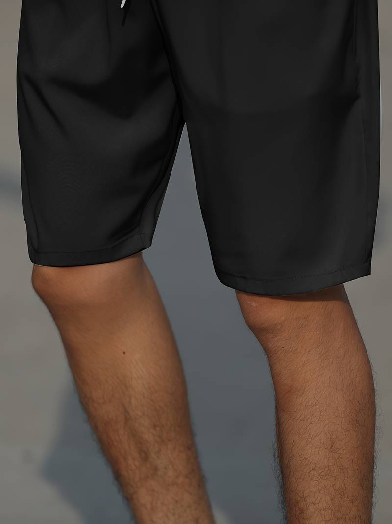 Men's Shorts - Casual Drawstring Long Summer Shorts for Men-Shorts-Chaps of London-Chaps of London