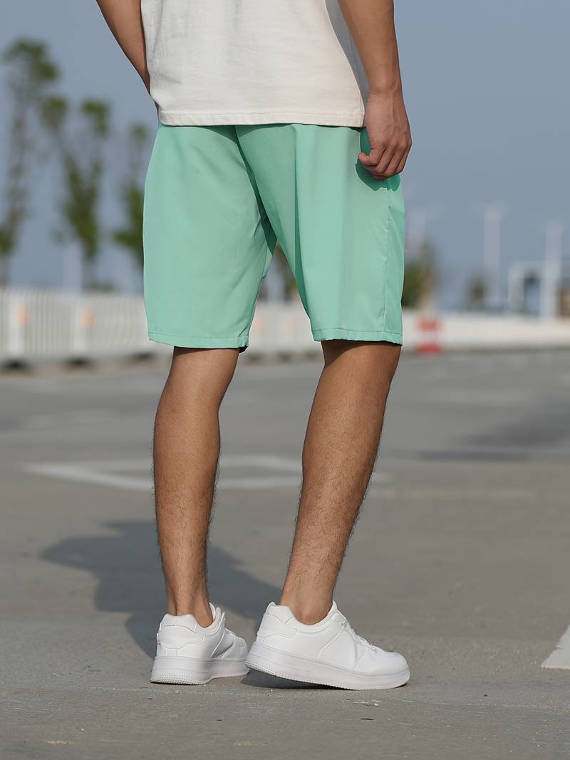 Men's Shorts - Casual Drawstring Long Summer Shorts for Men-Shorts-Chaps of London-Chaps of London