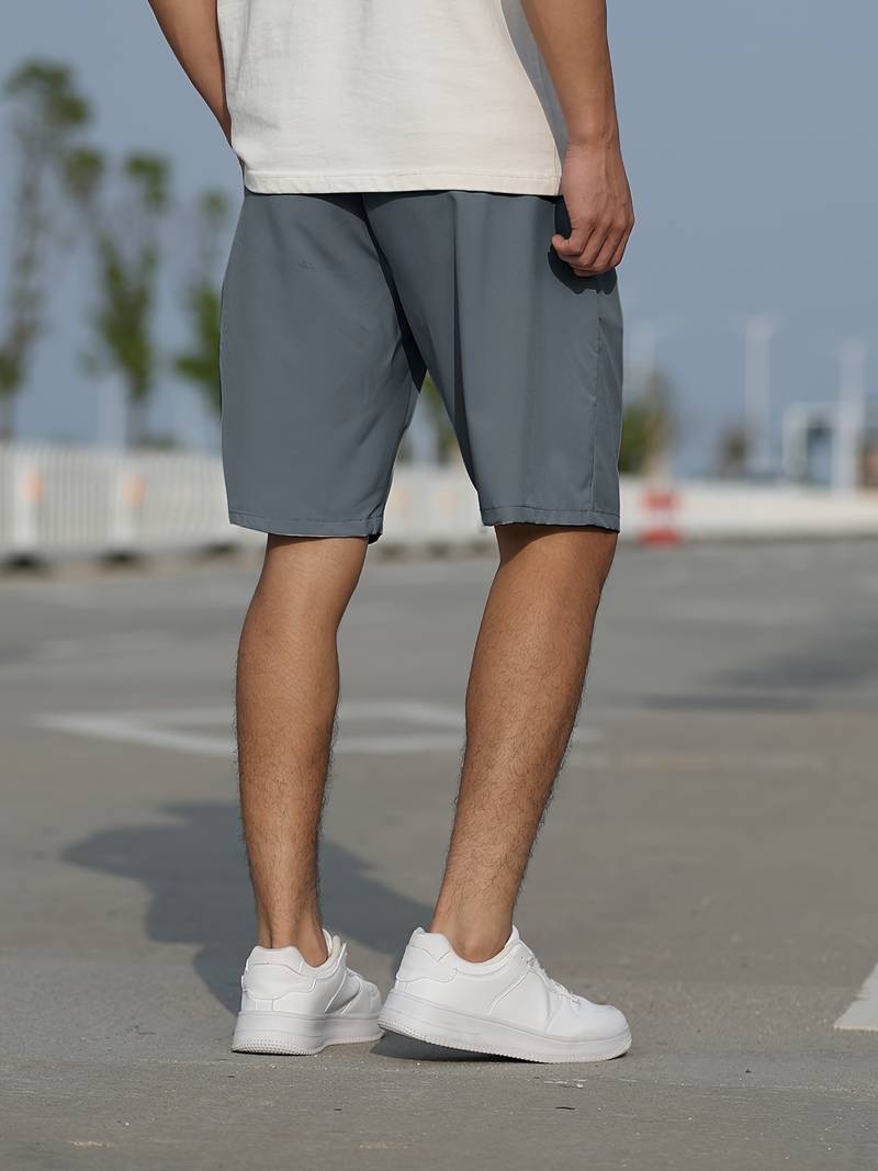 Men's Shorts - Casual Drawstring Long Summer Shorts for Men-Shorts-Chaps of London-Chaps of London
