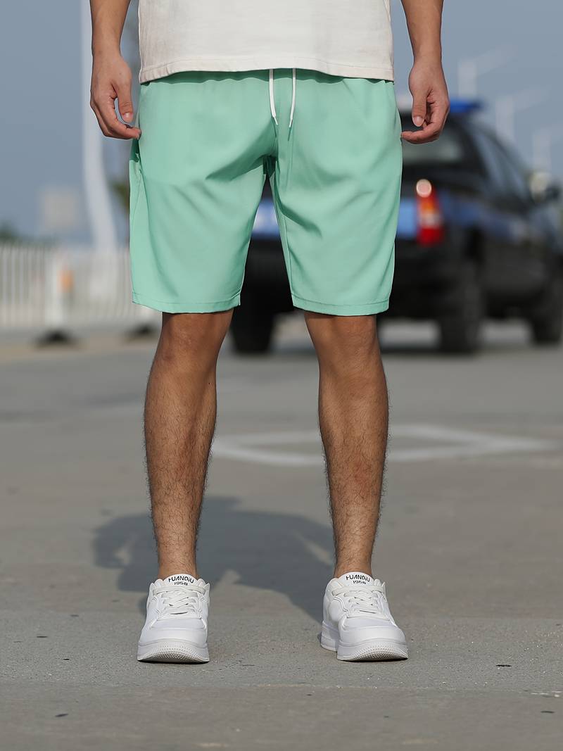 Men's Shorts - Casual Drawstring Long Summer Shorts for Men-Shorts-Chaps of London-Chaps of London