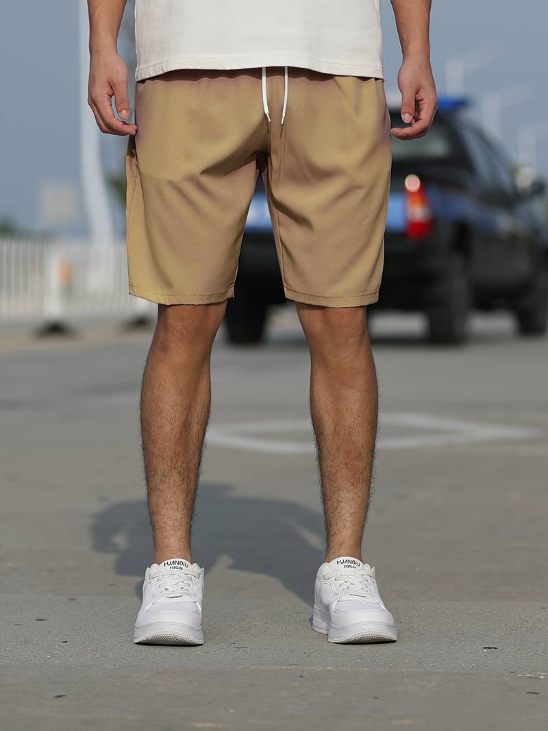 Men's Shorts - Casual Drawstring Long Summer Shorts for Men-Shorts-Chaps of London-Chaps of London