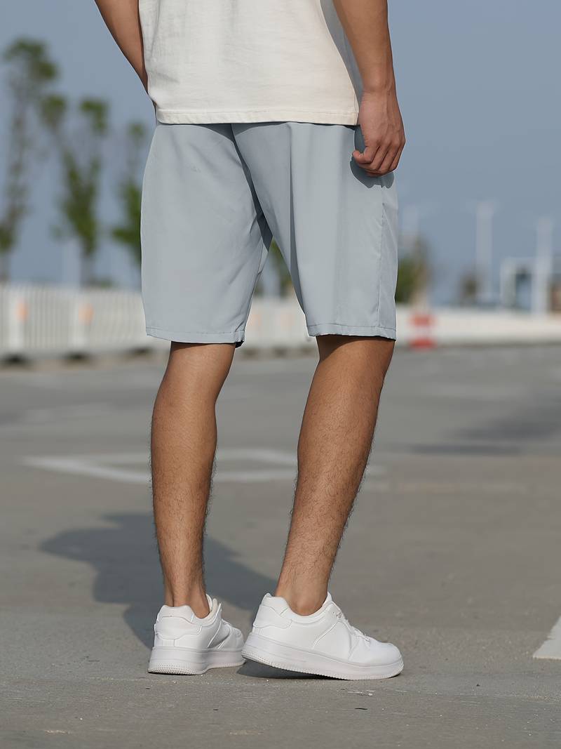 Men's Shorts - Casual Drawstring Long Summer Shorts for Men-Shorts-Chaps of London-Chaps of London