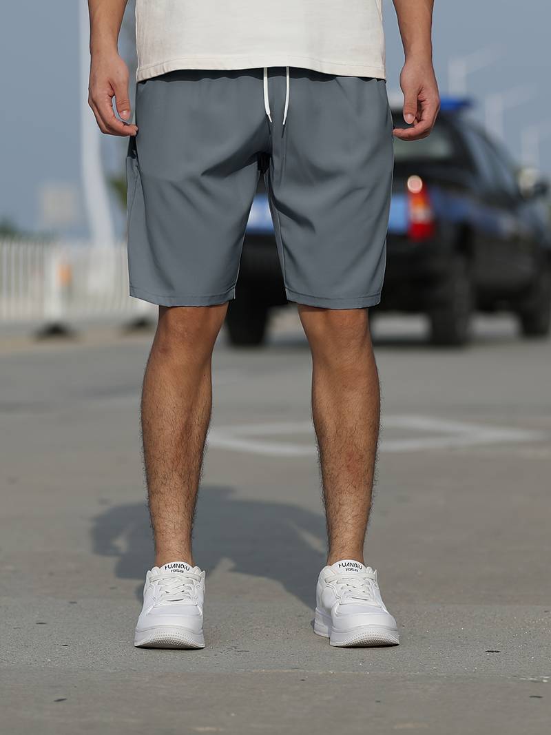 Men's Shorts - Casual Drawstring Long Summer Shorts for Men-Shorts-Chaps of London-Chaps of London
