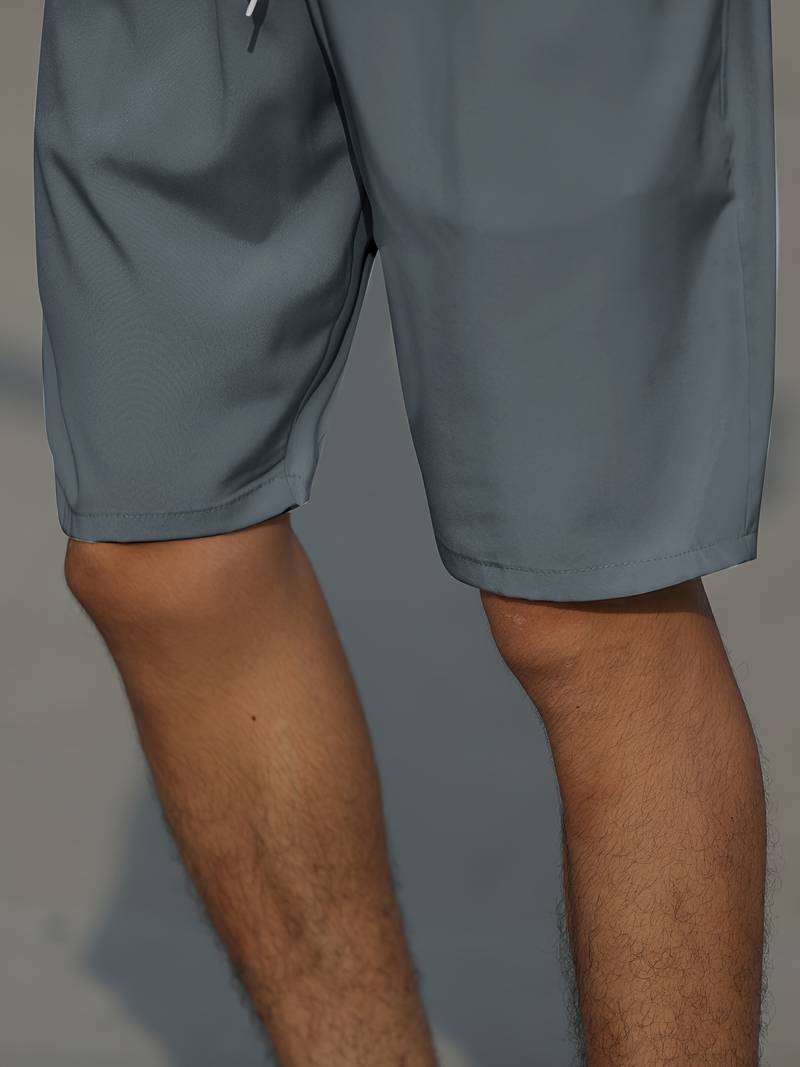 Men's Shorts - Casual Drawstring Long Summer Shorts for Men-Shorts-Chaps of London-Chaps of London