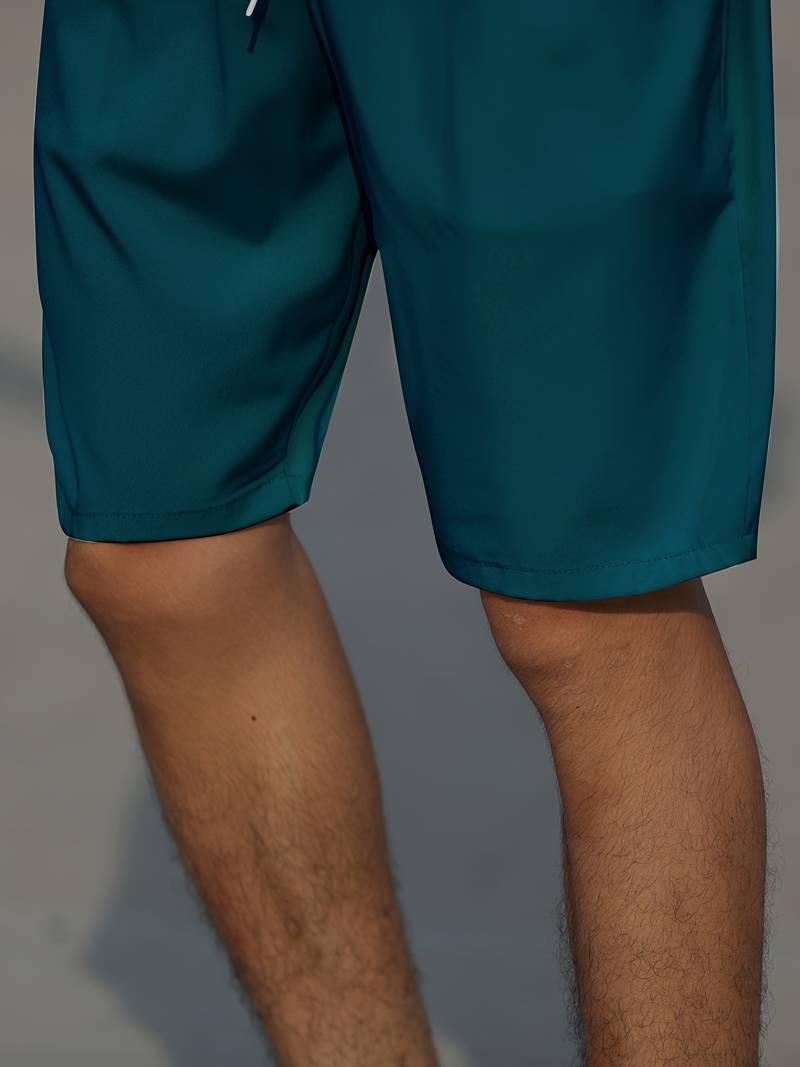 Men's Shorts - Casual Drawstring Long Summer Shorts for Men-Shorts-Chaps of London-Chaps of London