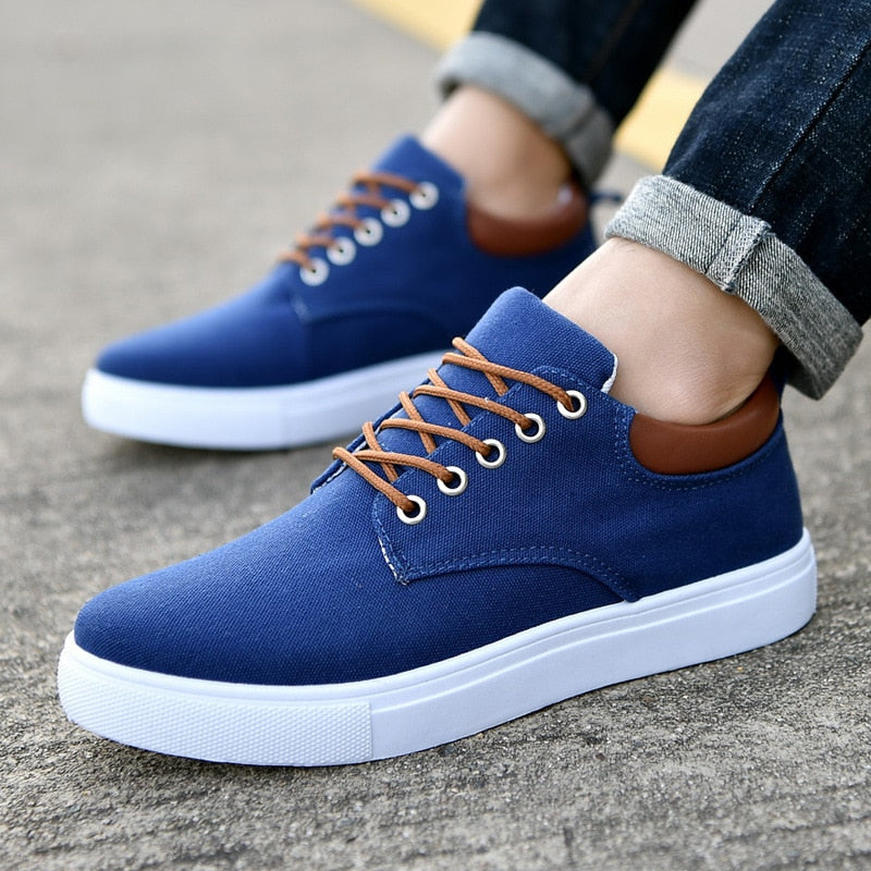 Men's Sneakers - Casual - Comfortable - Slip-On Sneakers - Men's Shoes-Chaps of London-Chaps of London