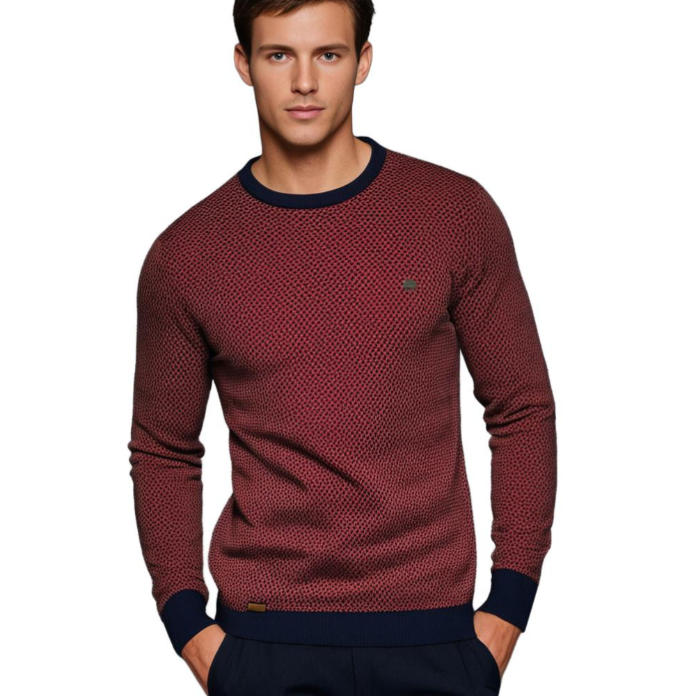 Men's Sweater | Crew Neck | Regular Fit | Knitted Jumper | Men's Clothing-Chaps of London-Chaps of London