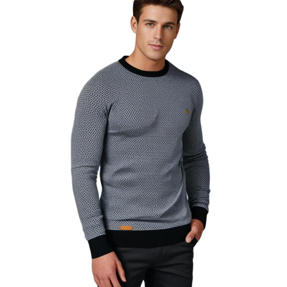 Men's Sweater | Crew Neck | Regular Fit | Knitted Jumper | Men's Clothing-Chaps of London-Chaps of London