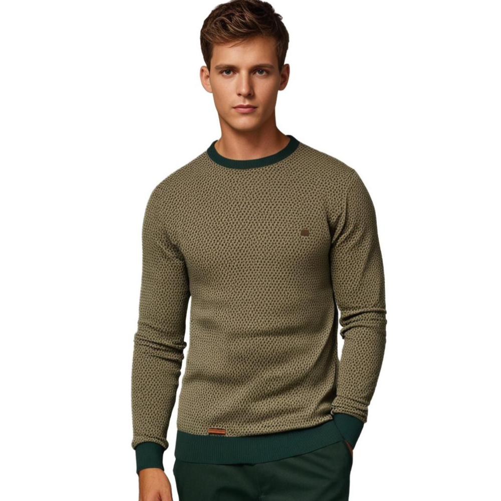 Men's Sweater | Crew Neck | Regular Fit | Knitted Jumper | Men's Clothing-Chaps of London-Chaps of London
