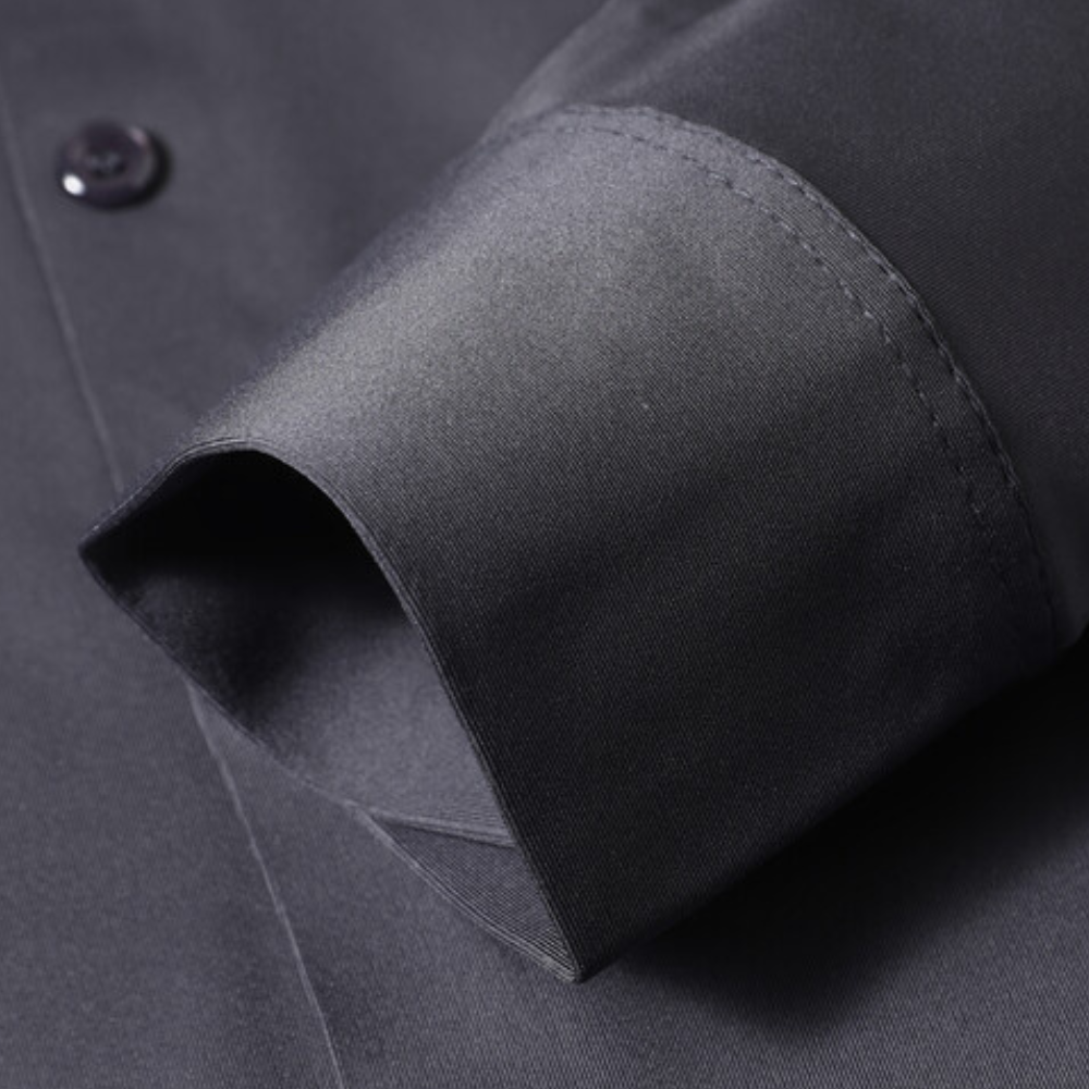 Non Iron Shirt - Button-Up - Long Sleeve - Dress Shirt - Men's Shirt-Fashion Men Shirt Dress All-year-Chaps of London-Chaps of London