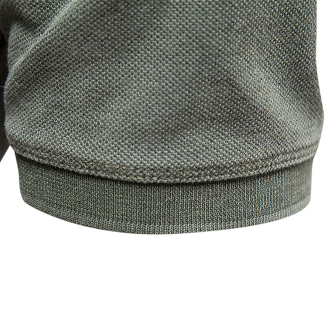 Polo Shirt - Collared - Short Sleeve - Button Neck T-Shirt - Men's T-Shirts-Chaps of London-Chaps of London
