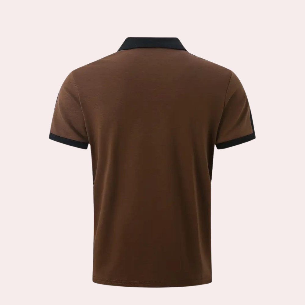 Polo Shirt | Collared | Short Sleeve | Polo T-Shirt | Men's Clothing-Men Summer Shirt-Chaps of London-Chaps of London