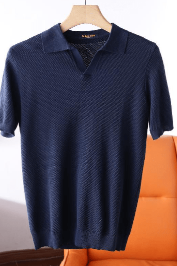 Polo Shirt | Short Sleeve | V-Neck | Polo T-Shirt | Men's Shirt-Polos-Chaps of London-Chaps of London