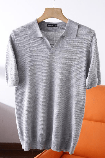 Polo Shirt | Short Sleeve | V-Neck | Polo T-Shirt | Men's Shirt-Polos-Chaps of London-Chaps of London