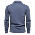 Polo Sweater | Turn Down Collar | Regular Fit | Long Sleeve Polo Shirts | Men's Clothing-Chaps of London-Chaps of London