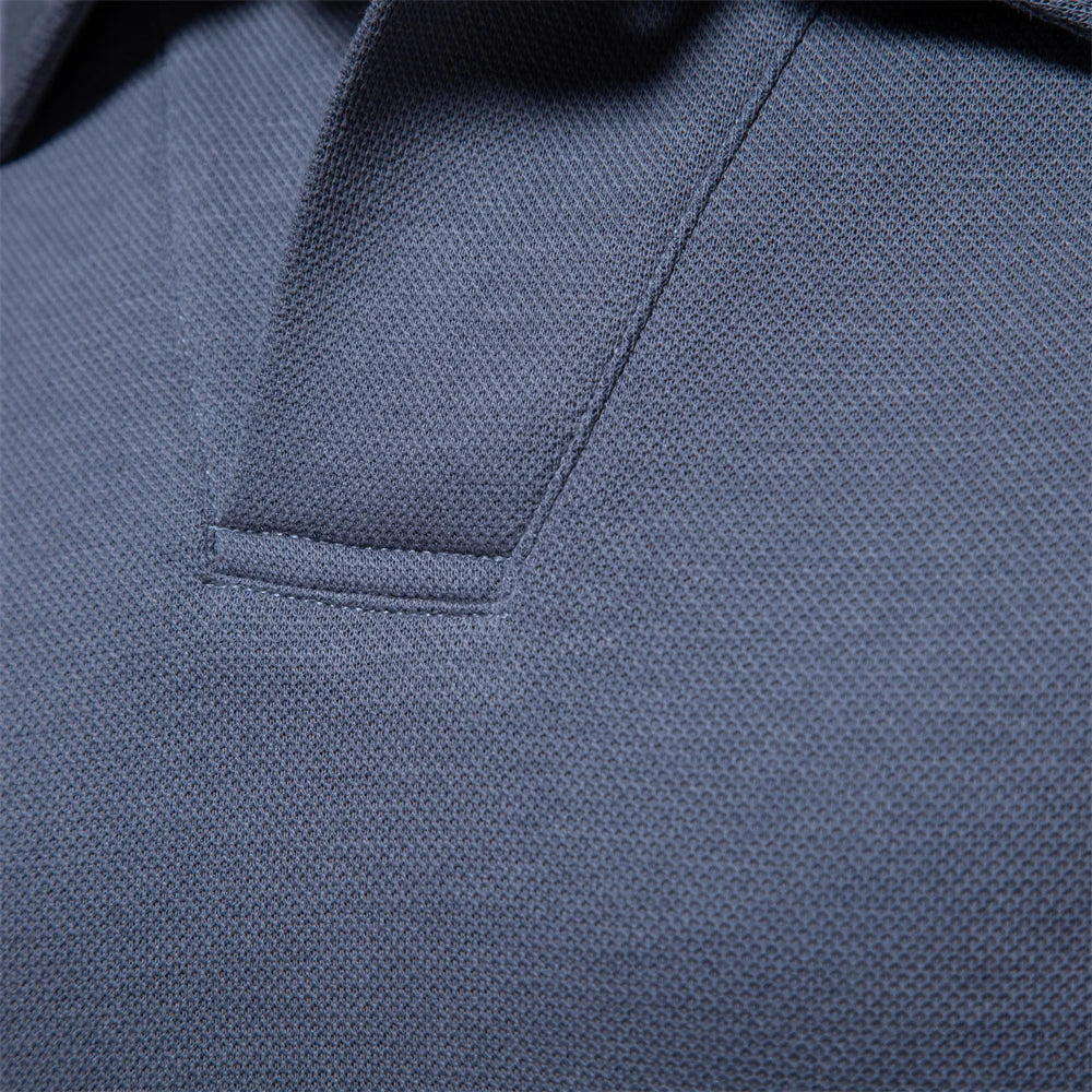 Polo Sweater | Turn Down Collar | Regular Fit | Long Sleeve Polo Shirts | Men's Clothing-Chaps of London-Chaps of London