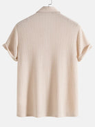 Polo T-Shirt - Men's Collared Button Neck Short Sleeve T-Shirt-Blouses_M-Chaps of London-Chaps of London