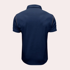 Polo T-Shirt - Men's Short Sleeve Button-Up Polo Shirt with Breast Pocket-Chaps of London-Chaps of London