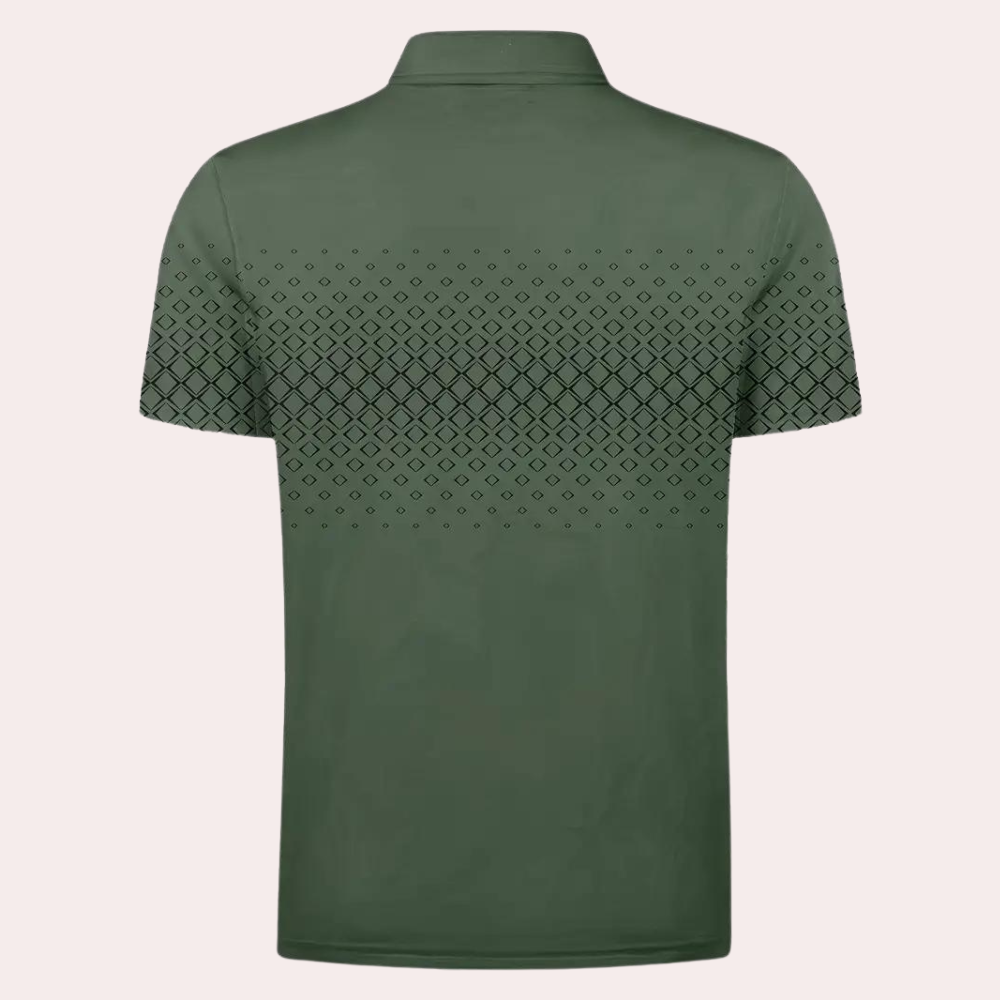 Polo T-Shirt | Quarter Zip | Short Sleeve | Collared T-Shirt | Men's Polo Shirts-Chaps of London-Chaps of London