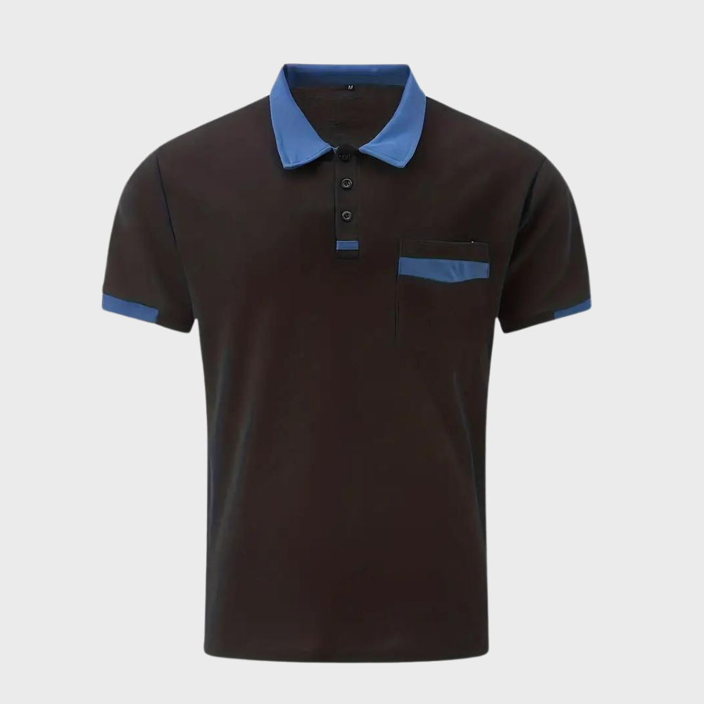 Polo T-Shirt | Short Sleeve | Button Neck | Collared T-Shirt | Men's Shirts-Chaps of London-Chaps of London