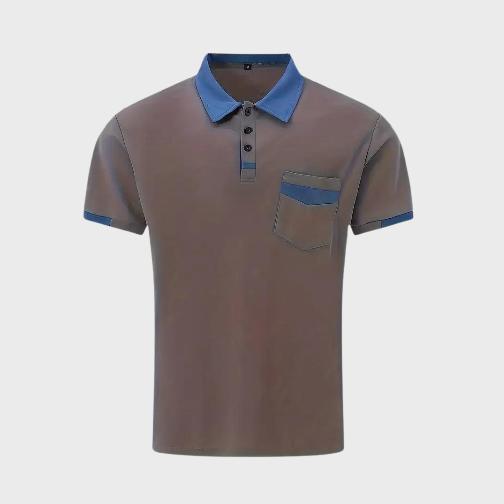 Polo T-Shirt | Short Sleeve | Button Neck | Collared T-Shirt | Men's Shirts-Chaps of London-Chaps of London