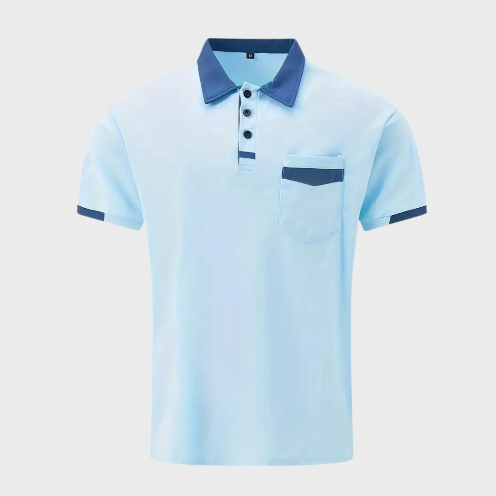 Polo T-Shirt | Short Sleeve | Button Neck | Collared T-Shirt | Men's Shirts-Chaps of London-Chaps of London