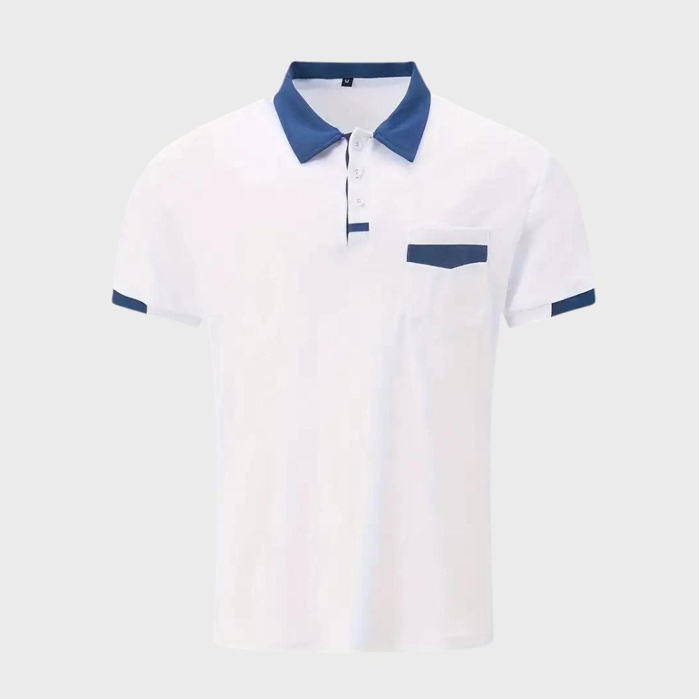 Polo T-Shirt | Short Sleeve | Button Neck | Collared T-Shirt | Men's Shirts-Chaps of London-Chaps of London