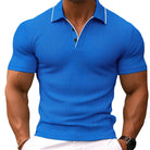 Polo T-Shirt | Short Sleeve | Slim Fit | Polo Shirts | Men's T-Shirts-Chaps of London-Blue-S-Chaps of London