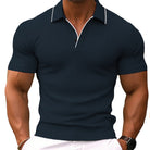 Polo T-Shirt | Short Sleeve | Slim Fit | Polo Shirts | Men's T-Shirts-Chaps of London-Navy-S-Chaps of London
