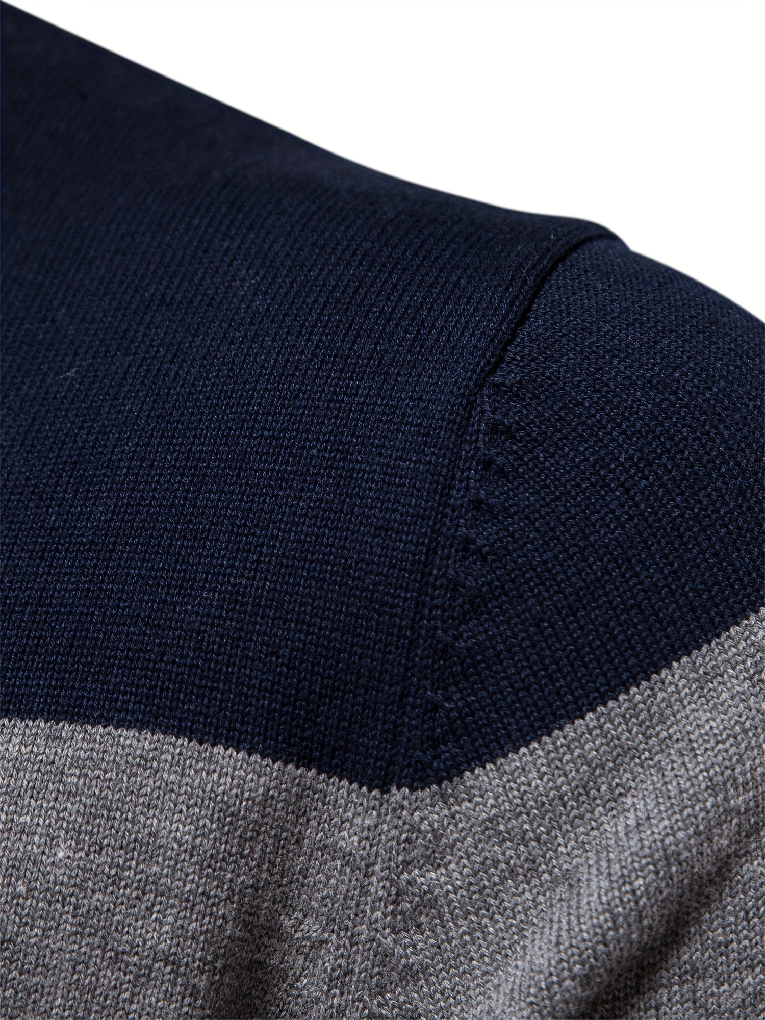 Quarter Zip Jumper - Men's Half Zip Knitted Pullover Sweater-Quarter Zip Sweater-Chaps of London-Chaps of London