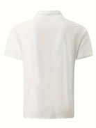 Short Sleeve Shirt - Plain - Collared - Button-Up Shirt - Men's Shirt-Chaps of London-Chaps of London