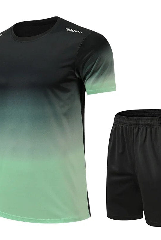 Shorts and T-Shirt Set - Quick Dry - Workout - Activewear Set - Men's Sportswear-Outfit Set-Chaps of London-Chaps of London