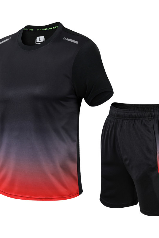 Shorts and T-Shirt Set - Quick Dry - Workout - Activewear Set - Men's Sportswear-Outfit Set-Chaps of London-Chaps of London