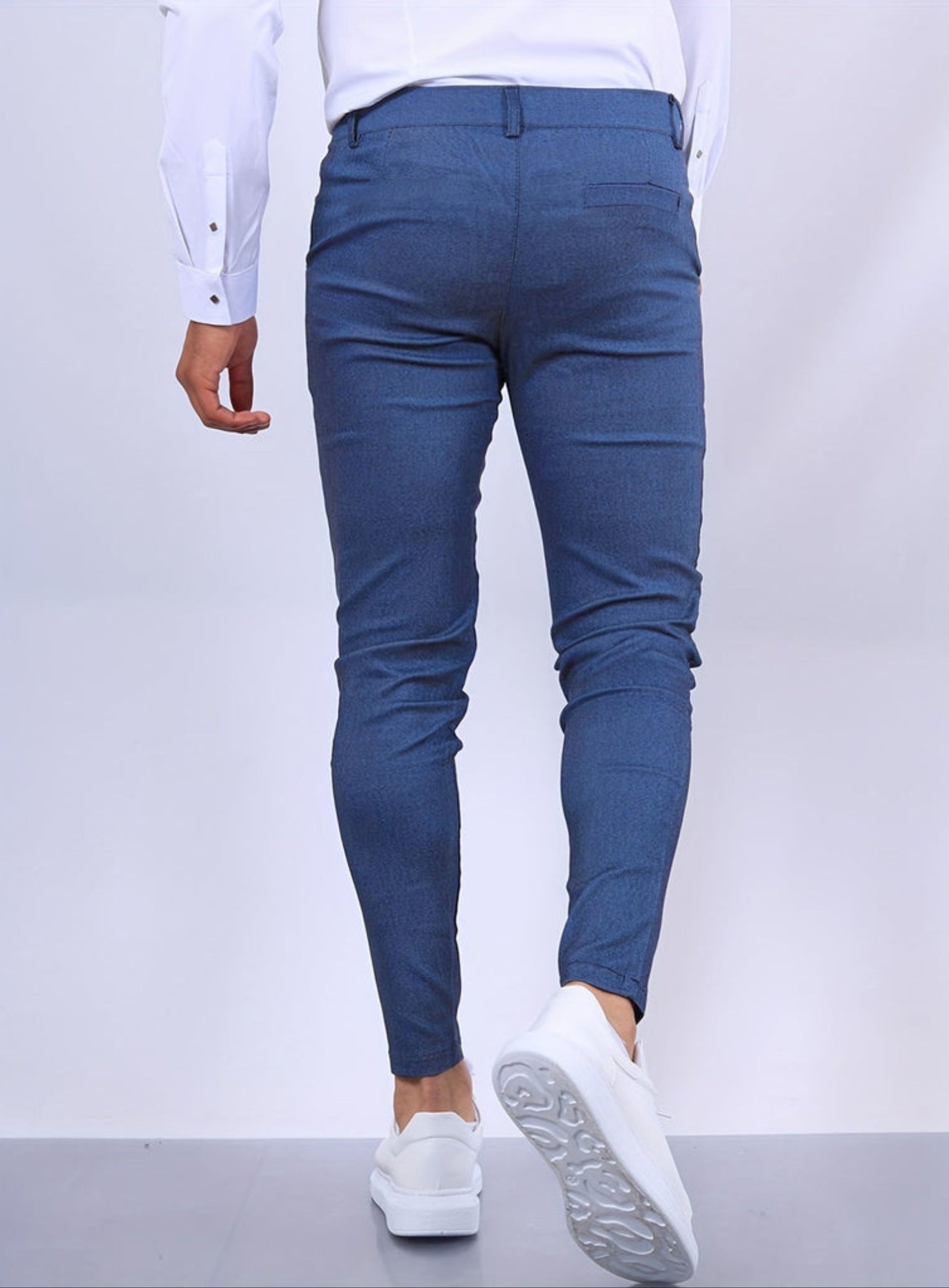 Skinny Chinos - Men's Casual Stretch Slim Fit Chino Pants-Skinny chino pants-Chaps of London-Chaps of London