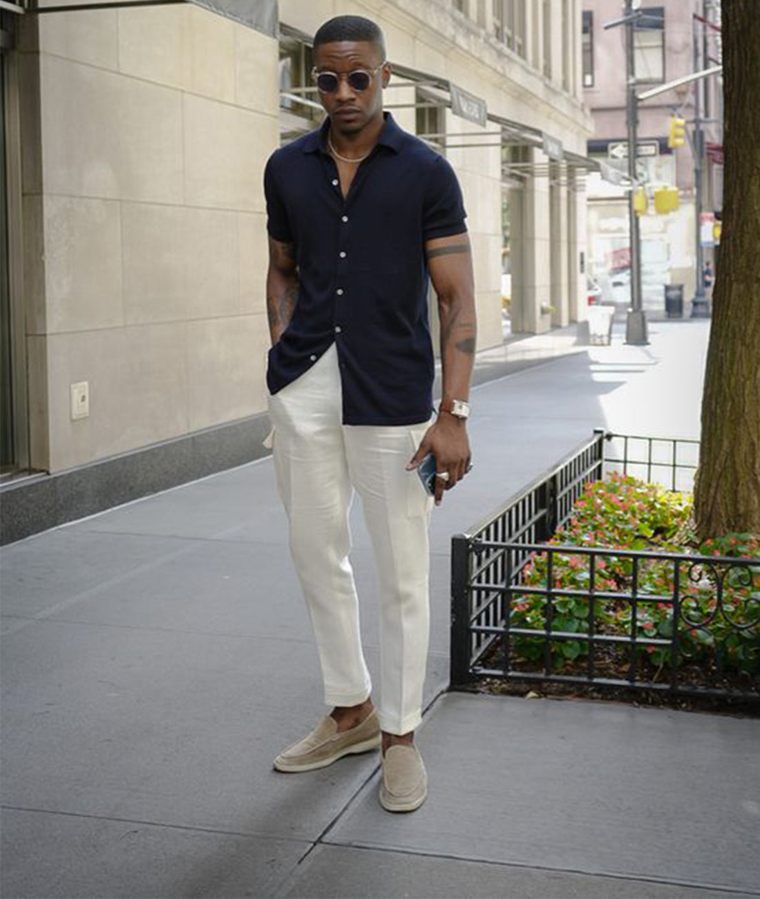 Suede Loafers - Men's Comfortable Rubber Sole Slip-On Loafers Shoes-Chaps of London-Chaps of London