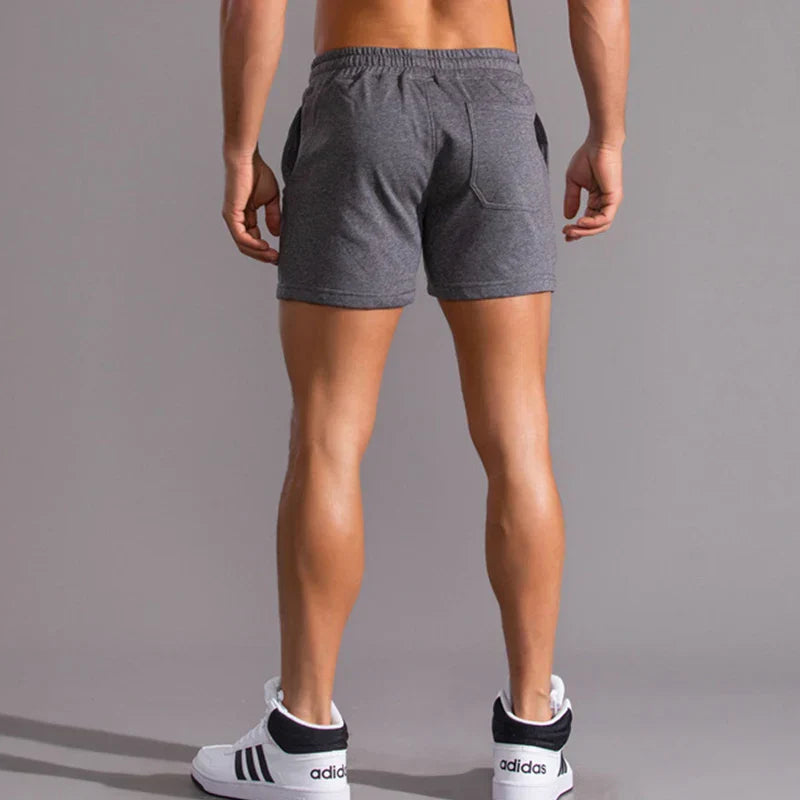Sweat Shorts - Drawstring - Elastic Waist - Jogger Shorts - Men's Shorts-Men Shorts-Chaps of London-Chaps of London
